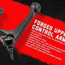 Rough Country Forged Upper Control Arms Fit 14-16 [ Chevy ] Silverado [ GMC ] Sierra SUVs 1500 Stock Cast Aluminum 27801