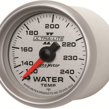 Auto Meter 4932 Ultra-Lite II 2-1/16" 120-240 Degree F Mechanical Water Temperature Gauge