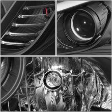 DNA MOTORING Black/Amber HL-OH-HSON15-BK-AM Factory Style Front Bumper Projector Headlight Lamp Set