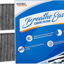 Spearhead Premium Breathe Easy Cabin Filter, Up to 25% Longer Life w/Activated Carbon (BE-161)