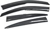 VXMOTOR for 2013-2017 Honda Accord 4DR Sedan - Smoke Tinted Side Window Visors Deflectors