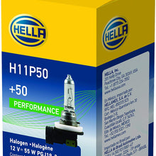 HELLA H11P50 + 50% + +50 Performance Bulb, 12V, 55W
