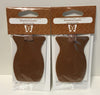 Scentsy 2pk Weathered Leather Car Bar Air Freshener