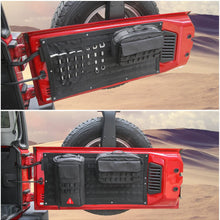 Voodonala Canvas Tailgate Cargo Storage Bag & Tool Kit Organizer Pockets for 2007-2018 Jeep Wrangler JK JL Unlimited