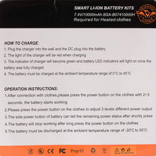 Milwaukee Leather BATTERYJACKT Universal Battery Pack (for Jacket)