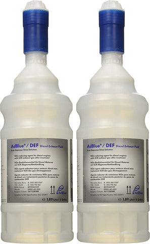 ADBLUE Diesel Emissions Fluid for SCR Code Two 1/2 gallons (2010-2013)