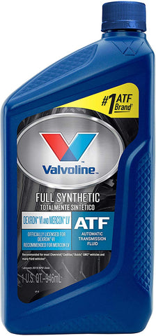 Valvoline 822405 Dexron Vi Full Synthetic Automatic Transmission Fluid, 1. quarts