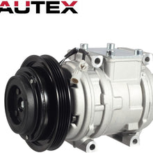 AUTEX AC Compressor & A/C Clutch CO 10246C 67324 Compatible with Tacoma 1995 1996 1997 1998 1999 2000 2001 2002 2003 2004 3.4L