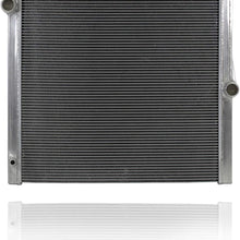 Radiator - PACIFIC BEST INC. For/Fit 07-10 BMW X5 3.0L L6 (Without Integrated Oil Cooler) / 4.8L V8 Gas Engine - 1-Row - 17117585036