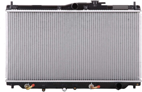 Lynol Cooling System Complete Aluminum Radiator Direct Replacement Compatible With 1992-1996 Honda Prelude 1990-1993 Accord 2DR 4DR 5DR 4 Cylinder 2.2L