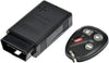 Dorman 13745 Keyless Entry Transmitter for Select Models, Black (OE FIX)