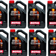 Motul 102898 Set of 8 8100 ECO-nergy 5W-30 Motor Oil 5-Liter Bottles