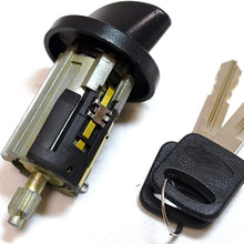 PT Auto Warehouse ILC-322L - Ignition Lock Cylinder with Keys - without Transponder