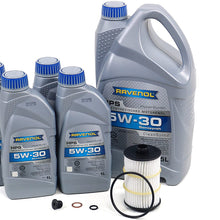Blau J1A5131-C Motor Oil Change Kit - Compatible with 2013-17 Audi S7 w/ 8 Cylinder 4.0T Engine - 5w30