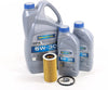 Blau J1A5113 Motor Oil Change Kit - Compatible with 2012-13 Audi TTRS w/ 5 Cylinder 2.5T Engine - 5w30