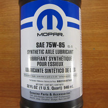 Mopar Chrysler Dodge Jeep Ram 2 Quarts SAE 75W-85 Synthetic Axle Lubricant OEM