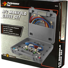 Performance Tool W89730 A/C Manifold Test Gauge Kit Tool