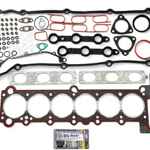 SCITOO Compatible with Head Gasket Kits Fits for BMW 323i 323is 328i 328is 528i Z3 2.5L 2.8L DOHC 1996-1999 Engine Valve Cover Gaskets Kit Set