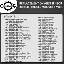Oxygen Sensor Upstream & Downstream O2 Sensor 2PCS | for Ford Ranger, Expedition, Explorer, Escape, F150, Mazda Tribute, Mercury, Lincoln & more | Replace# 15717, 15716, 15664, ZZC318861, XR3Z9G444CA