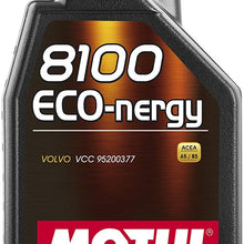 Motul 102793-12 8100 Eco-Nergy 0W-30 Oil, (Case of 12)