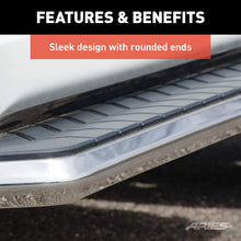 ARIES 2051037 AeroTread 70-Inch Polished Stainless Steel SUV Running Boards, Select Nissan Rogue