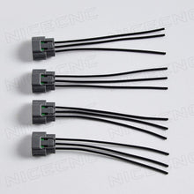 NICECNC 4PCS Ignition Coil Pack Wiring Harness Connector Replace Nissan Sentra 2000-2012,Altima 2001-2015,X-TRAIL 2000-2012,QR20DE & QR25DE