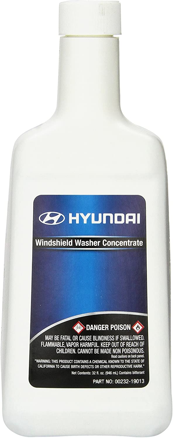 Genuine Hyundai Fluid (00232-19013) Windshield Washer Concentrate - 32 oz.