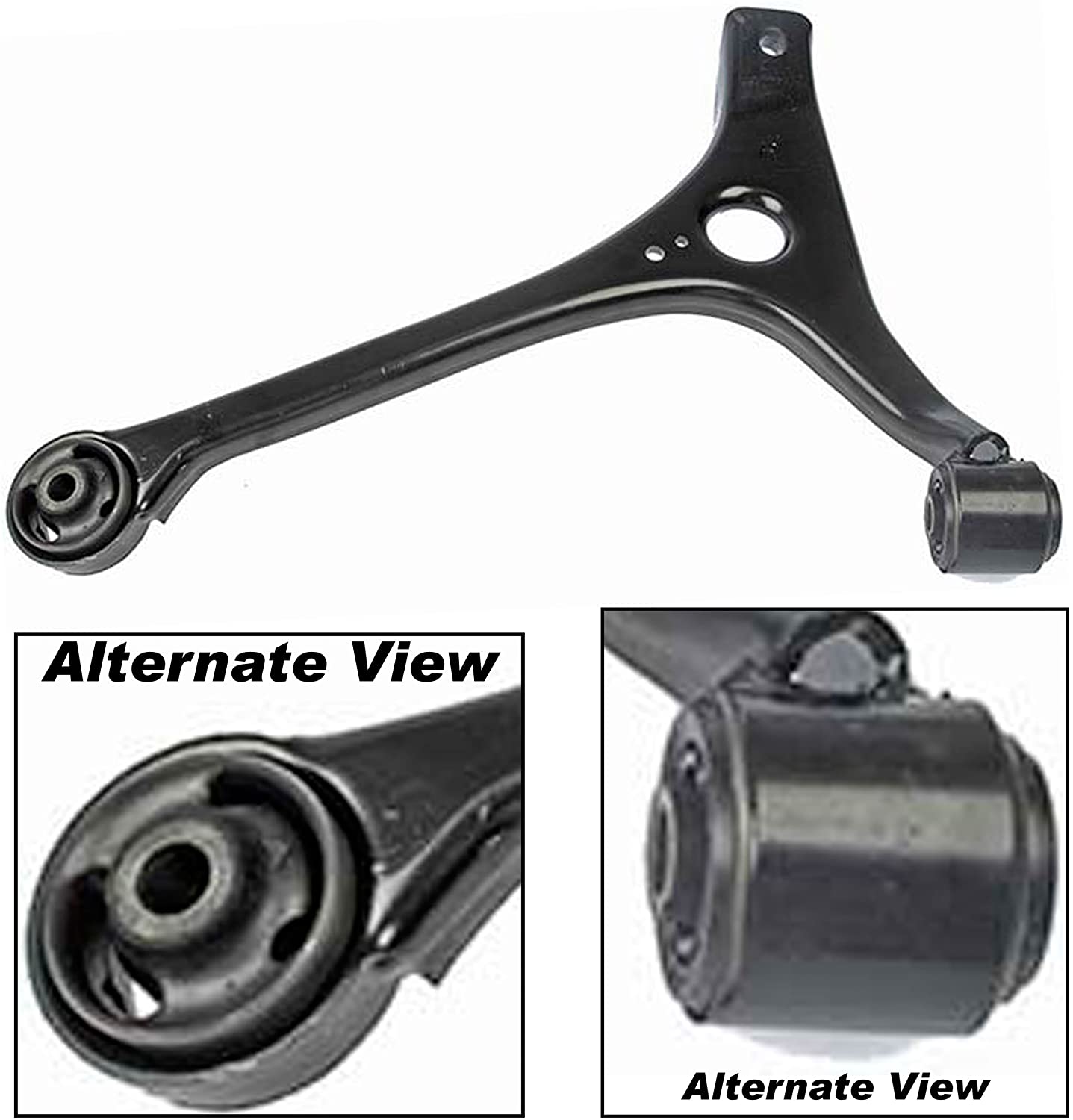 APDTY 631355 Control Arm Assembly w/Bushings Fits Front Lower Right (Passengers Side) 1998-2007 Ford Taurus 1998-2005 Mercury Sable (Replaces MCS0E57, F8DZ-3078-AB, 3F1Z-3078-AA)