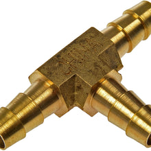 Dorman HELP! 55107 3-Way Tee Brass Fuel Hose Fitting