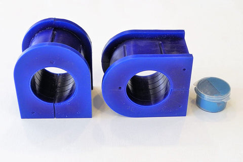 Compatible with Ford F53 Class A Motorhome 1999-11 Rear Polyurethane Sway Bar Bushing Set
