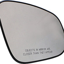 Dorman 55030 Passenger Side Door Mirror Glass for Select Toyota Models