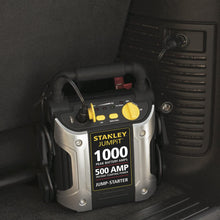 STANLEY J509 JUMPiT Portable Power Station Jump Starter: 1000 Peak/500 Instant Amps, USB Port, Battery Clamps