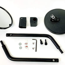 Mirror 1 Hinge Mount for 2007-2018 JK Jeeps (M1-700 right and left side aftermarket replacement mirror set and mounting hardware for all Sport, Sahara, and Rubicon)