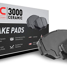 Front Set Dynamic Friction Company 3000 Ceramic Brake Pads 1310-1164-00