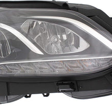 Headlight Compatible with MERCEDES BENZ E-CLASS 2014-2016 RH Assembly Halogen Sedan/Wagon