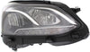 Headlight Compatible with MERCEDES BENZ E-CLASS 2014-2016 RH Assembly Halogen Sedan/Wagon