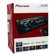 Pioneer Single Din Built-In Bluetooth, MIXTRAX, USB, Auxiliary, Pandora, Spotify, iPhone, Android and Smart Sync App Compatibility Car Digital Media Receiver / Includes Alphasonik Earbuds