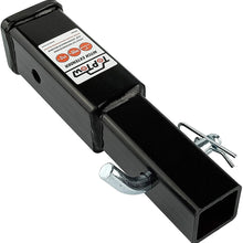 TOPTOW Hitch Extender, Fits for 2 inch Receiver, 7 inch Extension Length, with 5/8 inch Hitch Pin