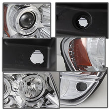 Spyder Auto 5011152 LED Halo Projector Headlights Chrome/Clear