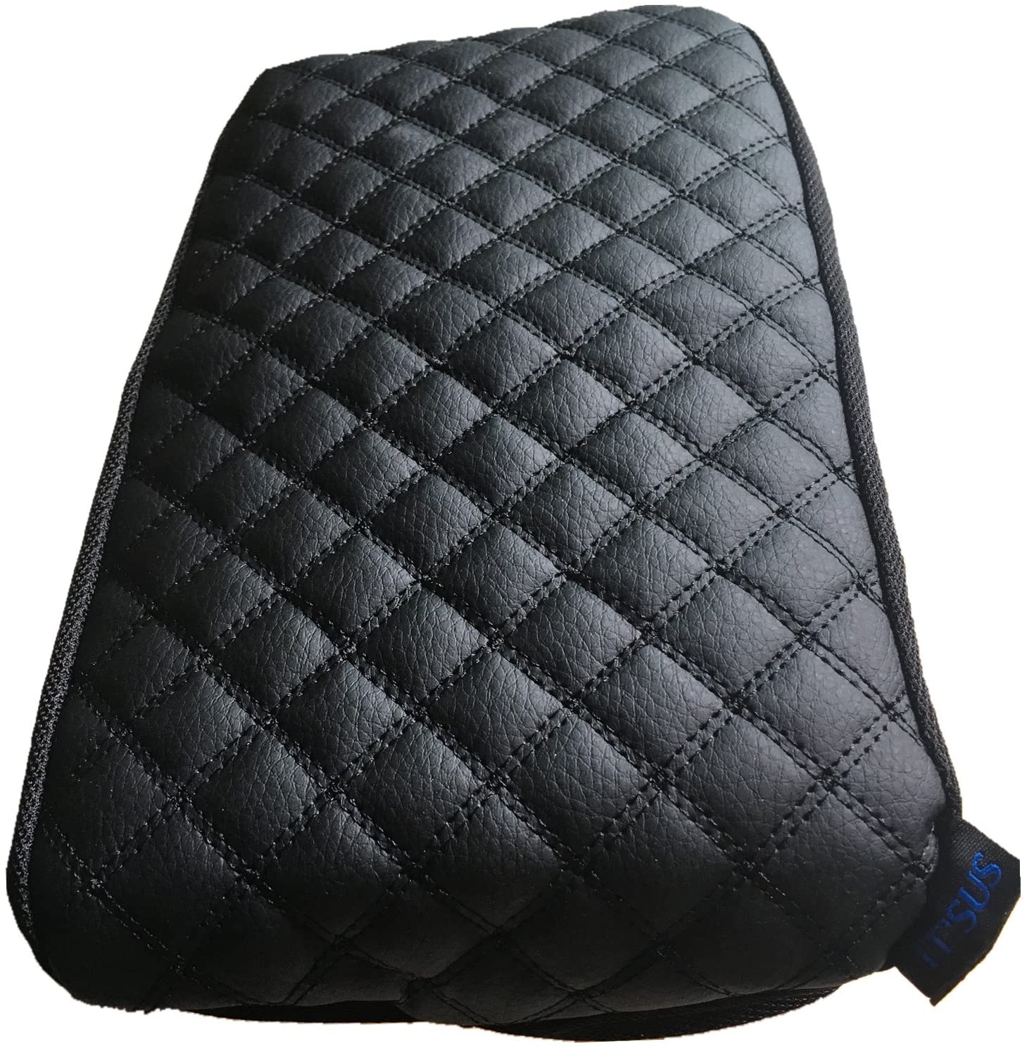 Fit for Toyota Tacoma 2005-2014 Center Console Lid Armrest Cover Protector Decor Black