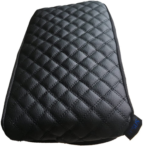 Fit for Toyota Tacoma 2005-2014 Center Console Lid Armrest Cover Protector Decor Black