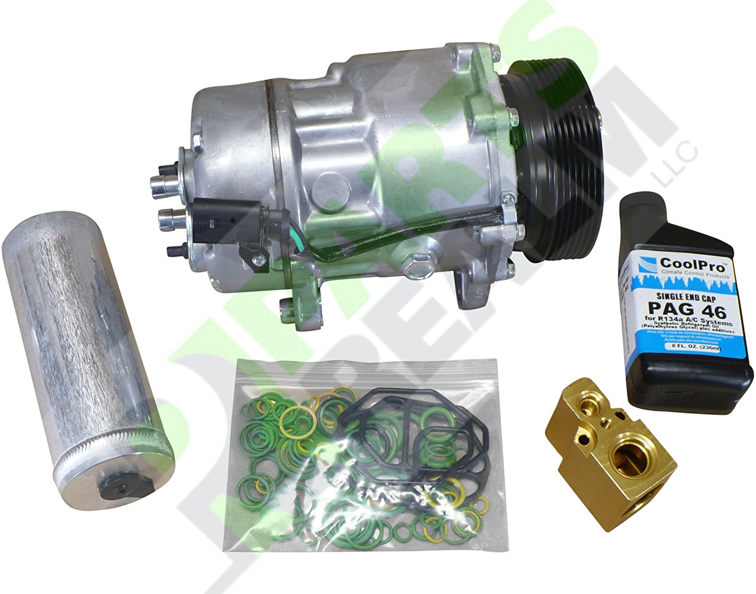 Parts Realm CO-4024AK2 Complete A/C Compressor Replacement Kit