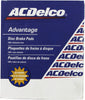 ACDelco 14D721CH Advantage Ceramic Front Disc Brake Pad Set
