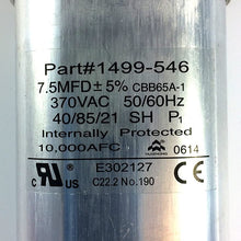 Fan Capacitor for Coleman Air Conditioners 1499-5461