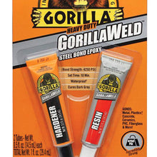 Gorilla Heavy Duty GorillaWeld Steel Bond 2-Part Epoxy, (Pack of 1)