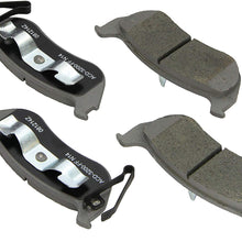 ACDelco 14D981CH Advantage Ceramic Rear Disc Brake Pad Set