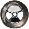 A-Team Performance Saginaw Power Steering Pump Double-Groove Steel Pulley Compatible With GM (Chrome)