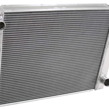 Aluminum Performance Racing Radiator Fits Chevy 26" 2 Row Triple Pass Universal