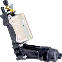 APDTY 133940 Engine Oil Filter Cooler Housing Assembly Complete Kit Includes Temp Sensors, Bypass Valve, Spring, Filter & Gaskets Fits All 2014-2017 Dodge Chrysler Jeep Models with 3.6L V6 Engine