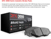 Front Dynamic Friction Company 3000 Semi-Met Brake Pads 1311-1737-00